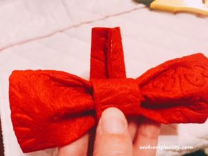 超簡単 手縫いでできる 蝶ネクタイの作り方 セリア 男の子のオシャレアイテムにオススメ 買うより作った方が安くて速い ミカの近道
